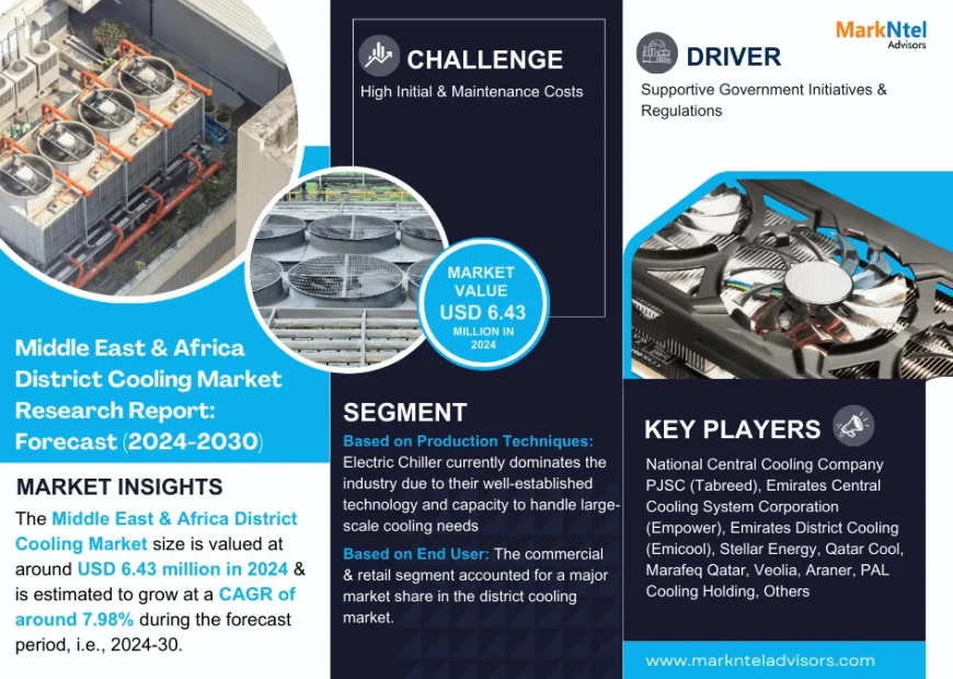 Middle East & Africa District Cooling Industry Insights & Future Growth by 2030