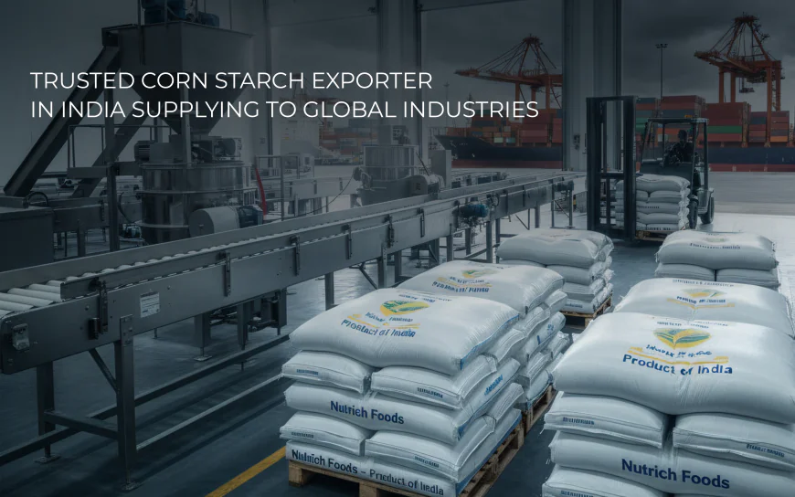 Nutrich Foods: Leading India’s Corn Starch Exports to Global Markets 