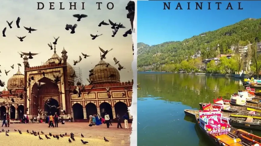 Group Trip to Nainital in a 16-Seater Traveller on Rent from Delhi