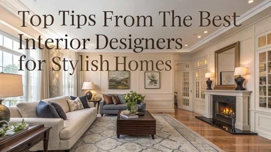 Top Tips from the Best Interior Designers for Stylish Homes