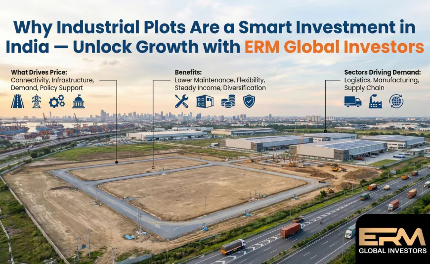 Why Industrial Plots Are a Smart Investment in India — Unlock Growth with ERM Global Investors