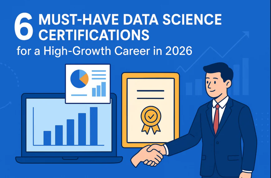 6 Must-Have Data Science Certifications for a High-Growth Career in 2026