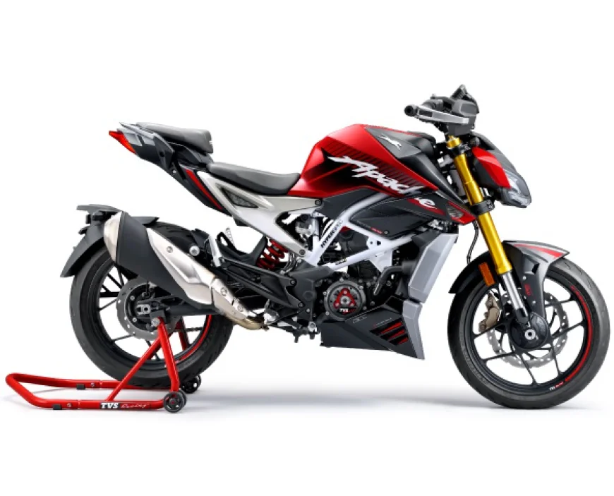The Evolving Spirit of the TVS Apache RTR 200 4V