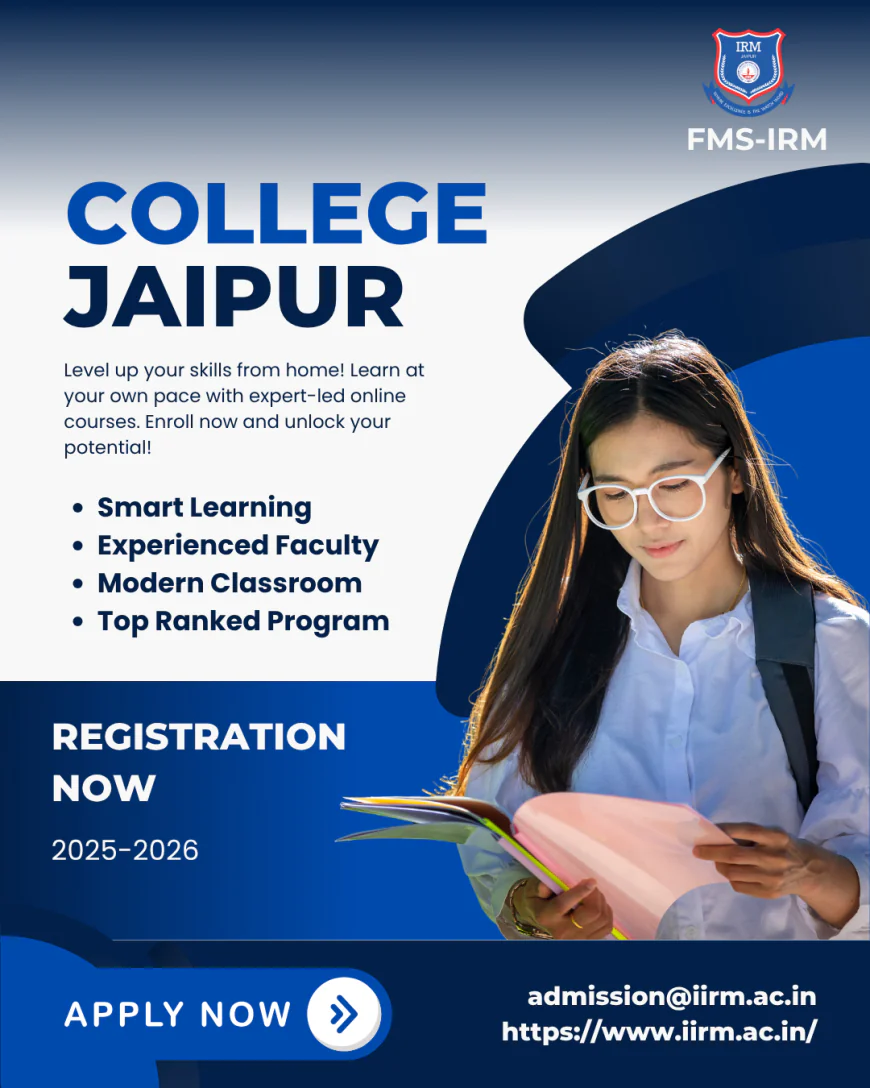 Why Jaipur Is Emerging as India's Hub for the Best PGDM Colleges