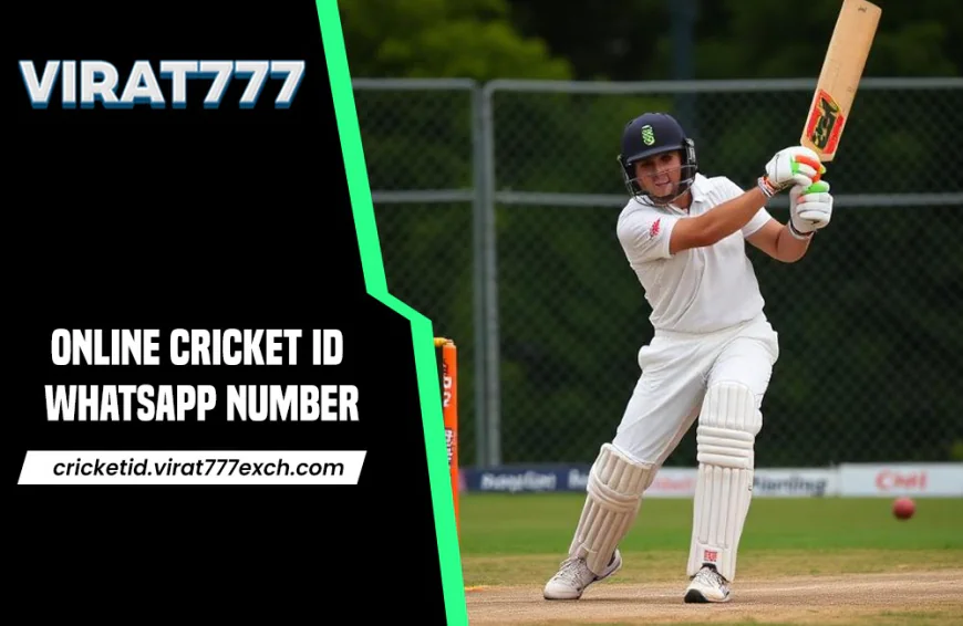 Online Cricket ID WhatsApp Number for Safe Betting Access & 24/7 Assistance