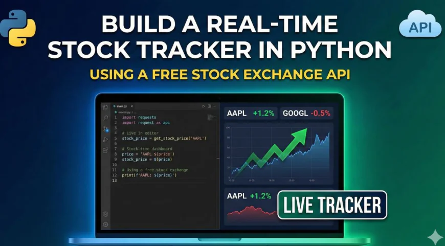 How to Build a Real-Time Stock Tracker in Python Using a Free Stock Exchange API