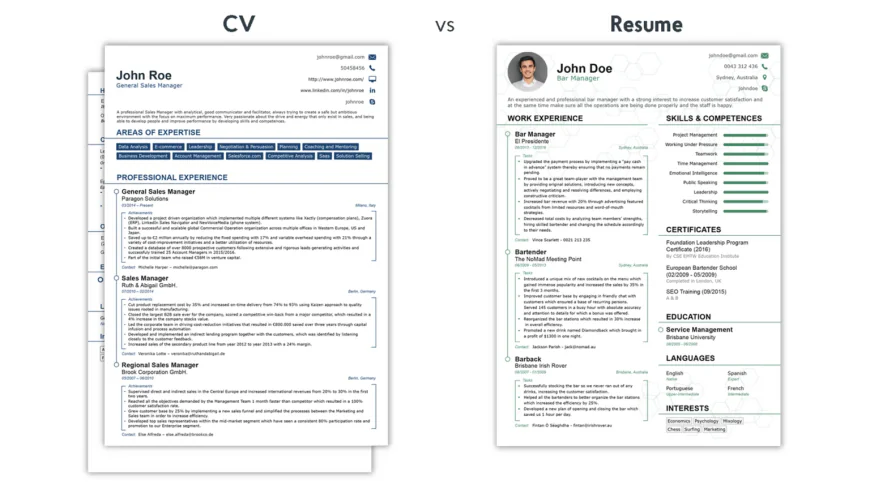 Which Type of CV Is Better?