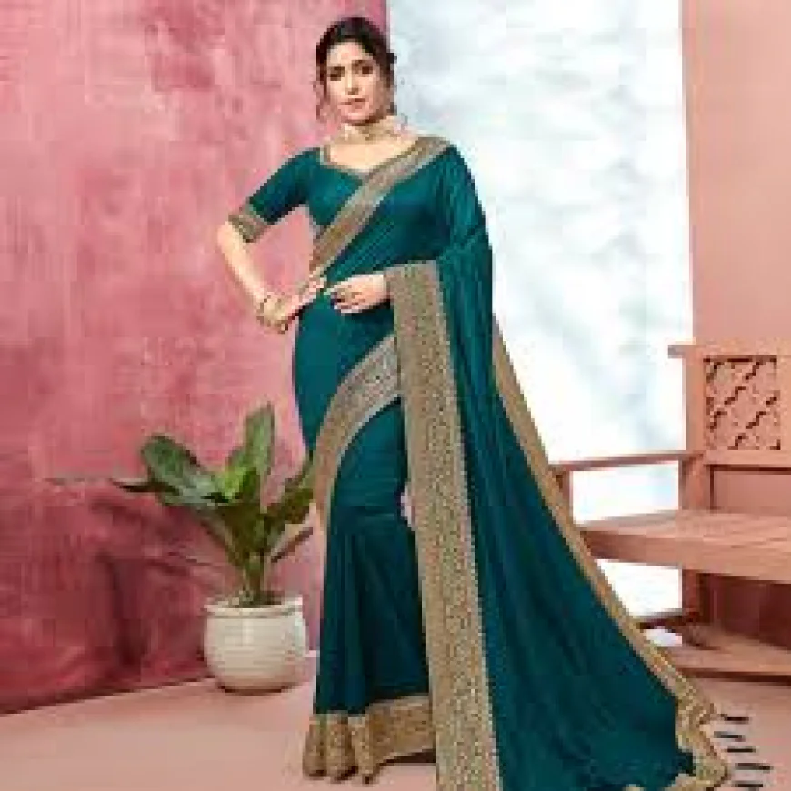Peacock Blue Saree: Elegant, Royal, and Perfect for Every Occasion