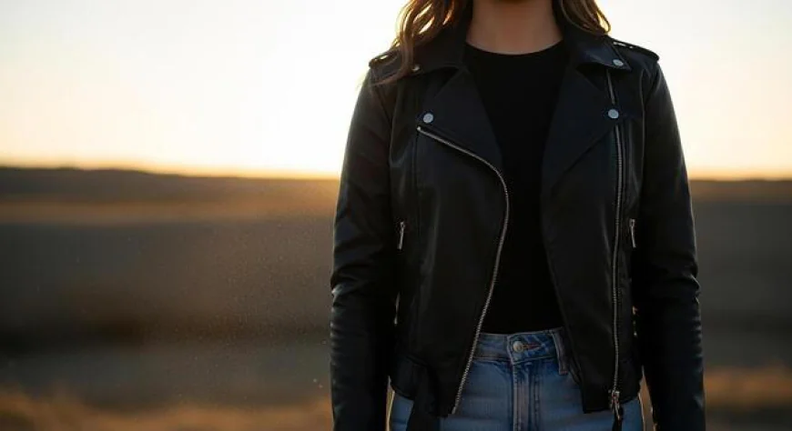 The Secret to Effortless Style: A Leather Black Jacket