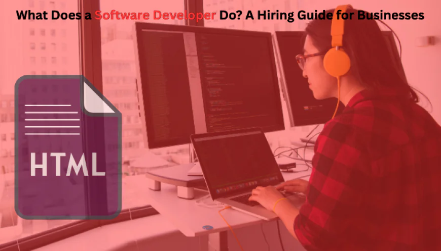 What Does a Software Developer Do? A Hiring Guide for Businesses