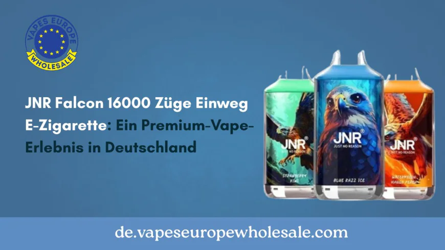 JNR Falcon 16000 Züge Einweg E-Zigarette: Ein Premium-Vape-Erlebnis in Deutschland