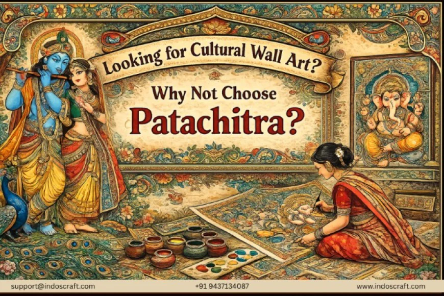 Cultural Wall Art for Homes – Discover Authentic Pattachitra Art