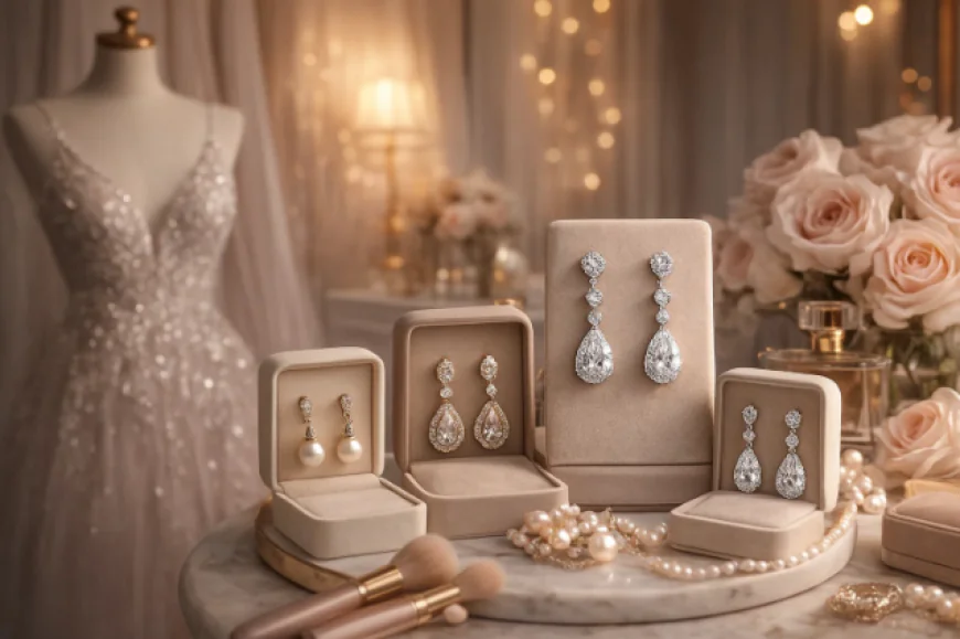 How to Choose the Best Earrings for Your Gown