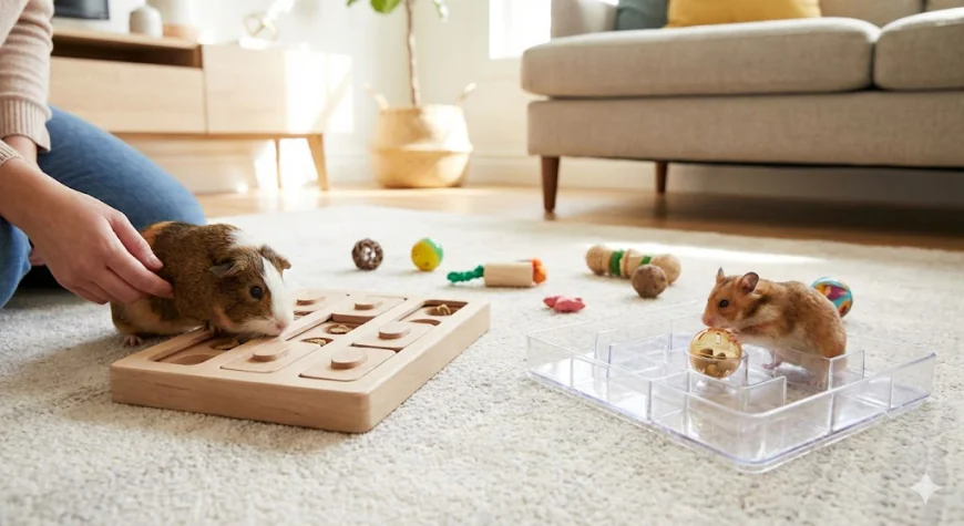 Interactive Small Animal Toys That Boost Mental Stimulation