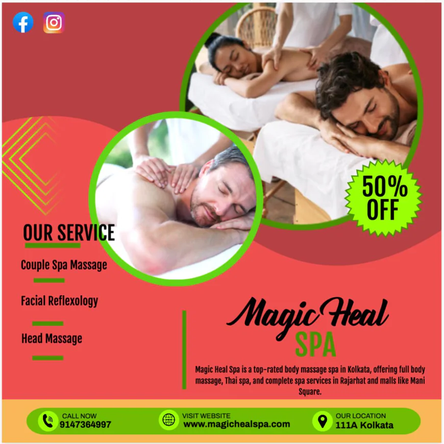 Magic Heal Spa – Premium Relaxation & Couple Spa Massage in Kolkata