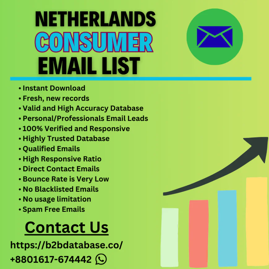 Netherlands Consumer Email List – Your Marketing Solution