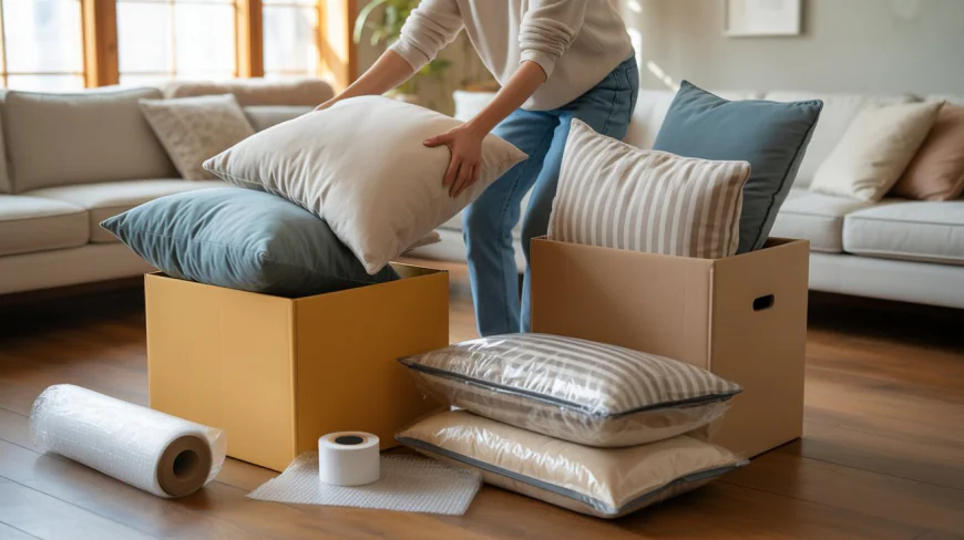 Is It Okay to Use Trash Bags to Pack Pillows When Moving?