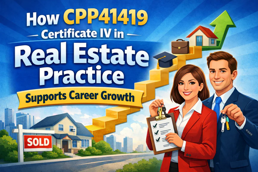 How CPP41419 Certificate IV in Real Estate Practice Supports Career Growth