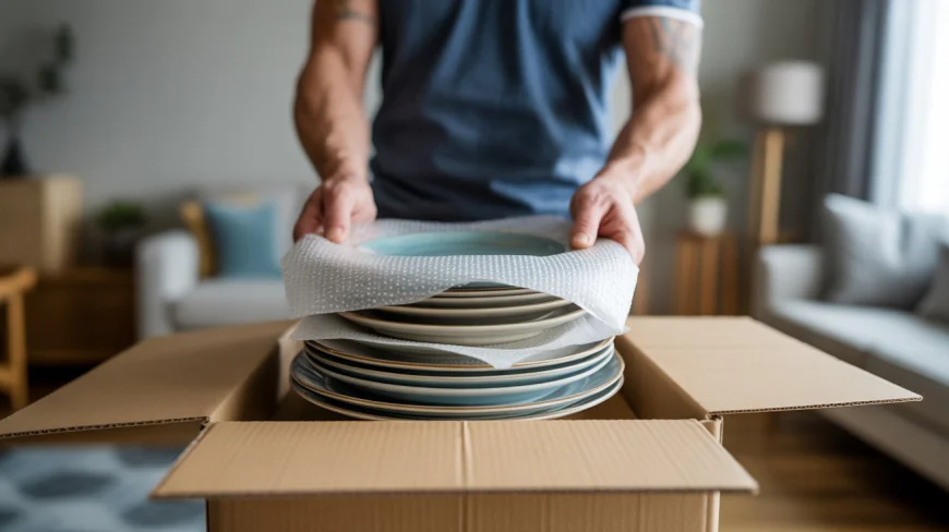 How Do I Prevent Plates From Breaking During a Move?