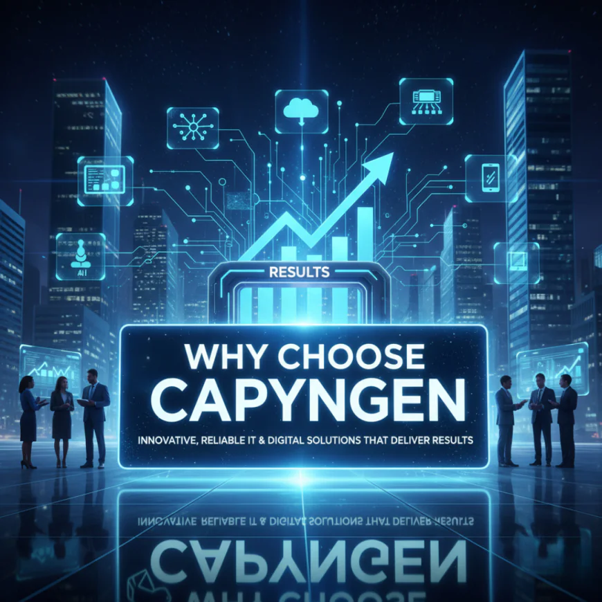 Best IT Company in India for Software & Digital Solutions - Capyngen