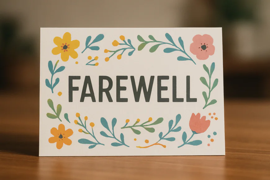 The Timeless Value of a Leaving Card in a Digital World