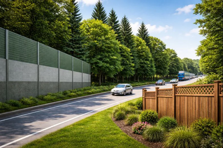 Noise Barriers vs Trees & Fences: Which Is Truly More Effective?
