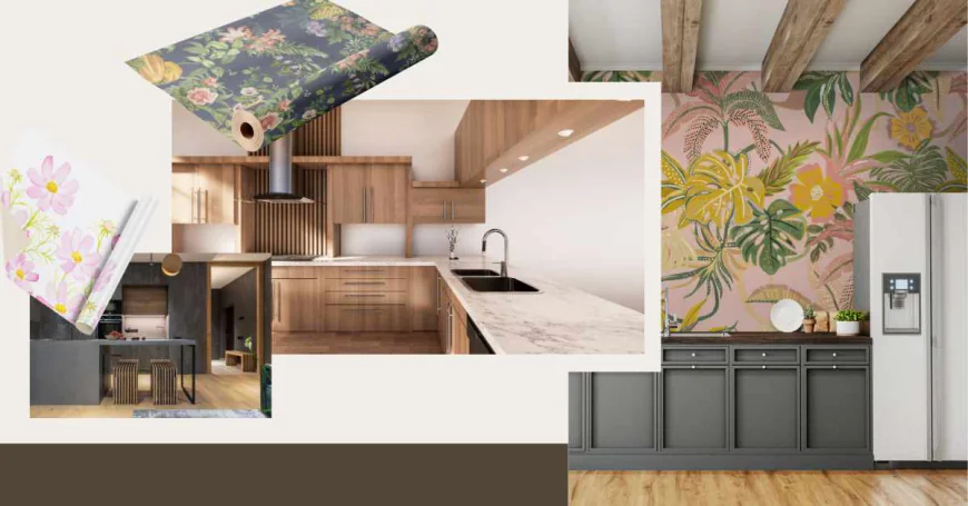 Trending Patterns for kitchen wallpaper to Try This Season