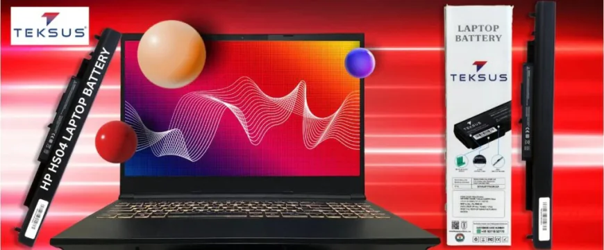 Powering Your Productivity The HP HS04 Compatible Laptop Battery by Teksus Power Solutions