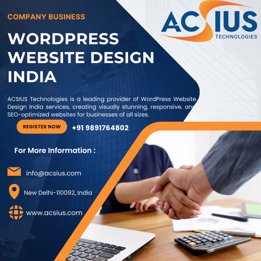 Build Better Sites with a WordPress Design Company India