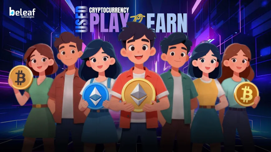 What cryptocurrencies are commonly used in Play To Earn games?