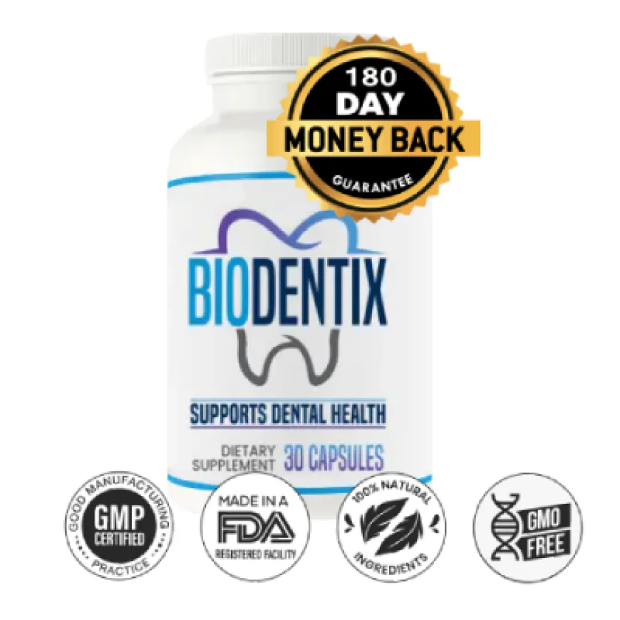 BioDentex: All-Natural, FDA Facility-Produced Capsules for Daily Gum Comfort