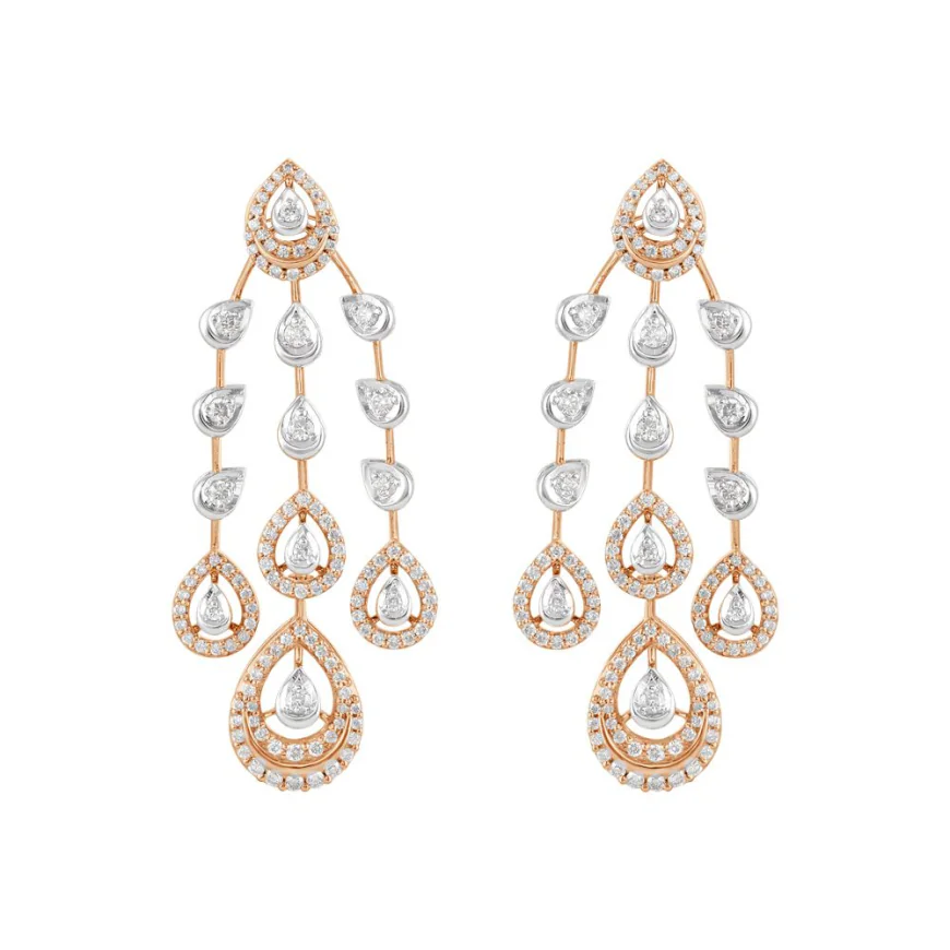 The Best Rose Gold Earrings from ORRA for Everyday Wear, Weddings & Festive Looks