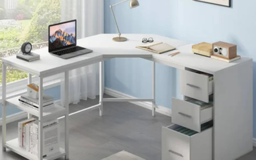 Styling Tips for a White L Shaped Desk in Your UK Home Office