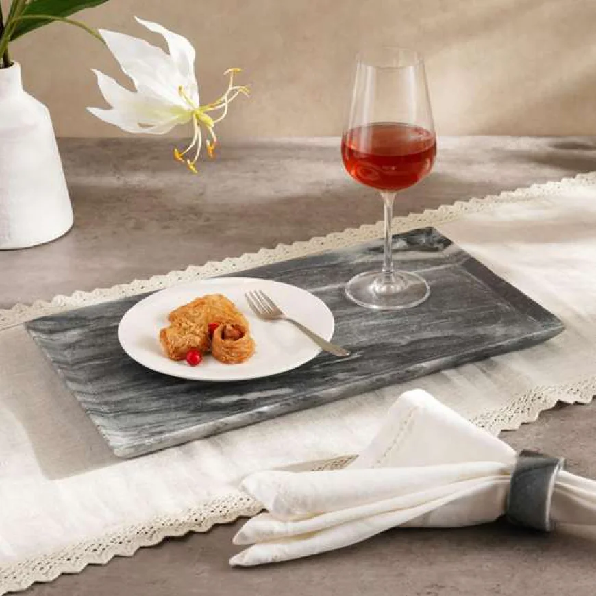 Marble Trays vs. Other Materials: Which Is Best for Your Space?