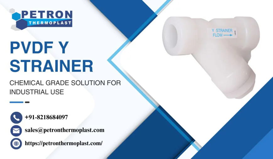 Internationally Approved PVDF Y Strainers for Industrial Use