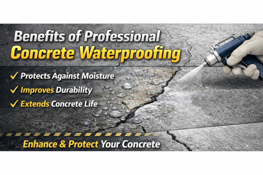 Benefits Of Professional Concrete Waterproofing Today
