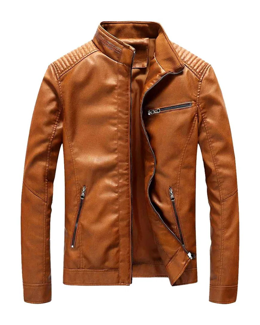 Leather Jackets for Men | Brown & Distressed Styles – Elite Jacket