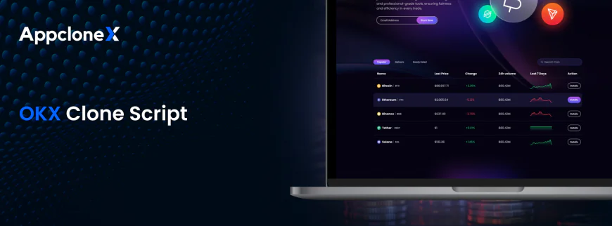 Launch Your Own Crypto Exchange with an OKX Clone Script