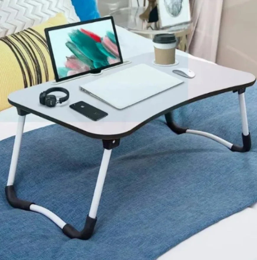 Elevate Your Gaming Experience with the METALLO Wooden Gaming Laptop Table