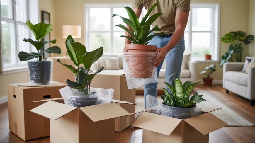 How Can I Prevent Soil Spillage During a Move?