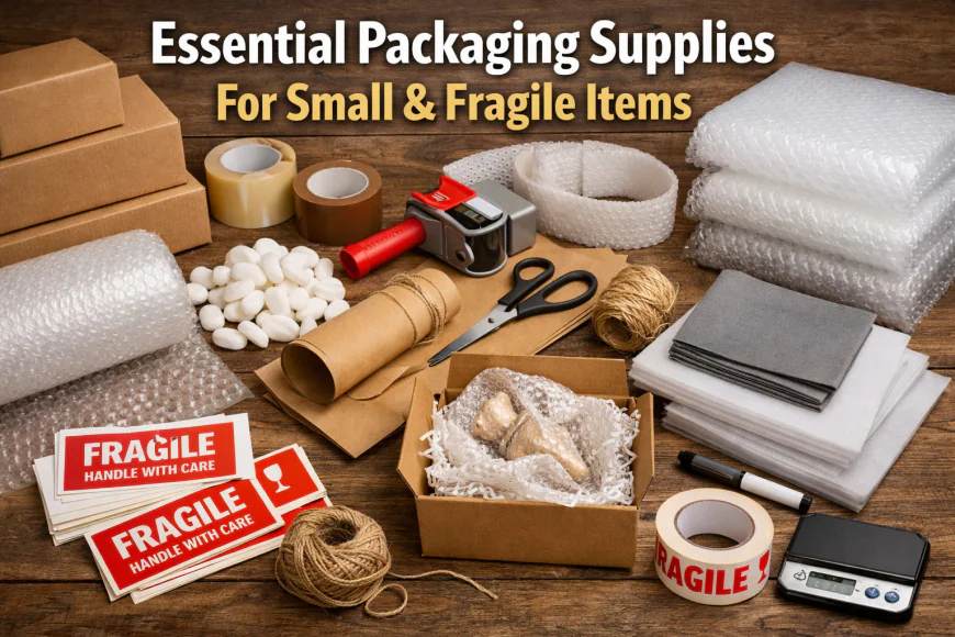 Essential Packaging Supplies For Small And Fragile  Items