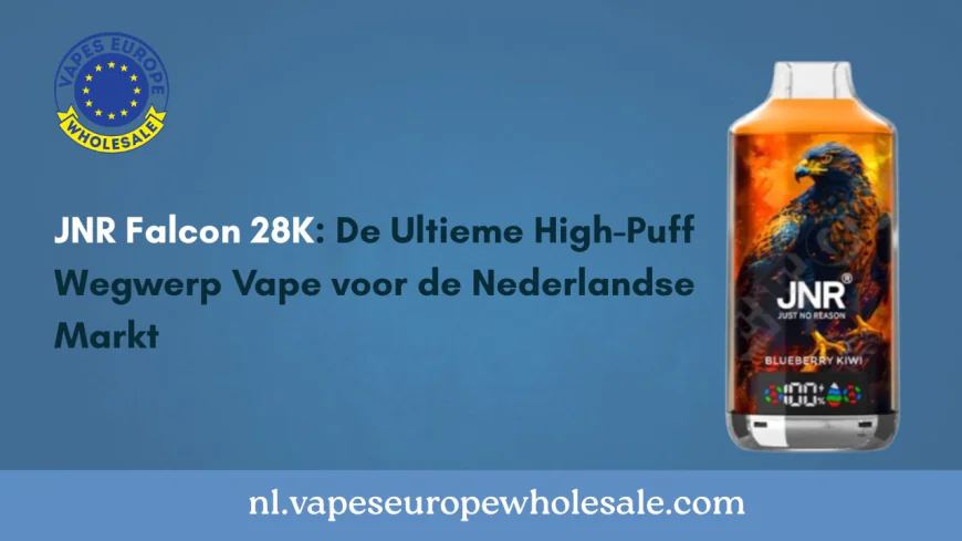 JNR Falcon 28K: De Ultieme High-Puff Wegwerp Vape voor de Nederlandse Markt
