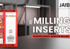 Milling Inserts for CNC Machining | Durable & Precision Cutting
