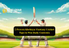 5 Proven Kheloyar Fantasy Cricket Tips to Win Daily Contests