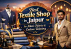Best Textile Shop in Jaipur for Men’s Fabrics & Custom Tailoring