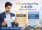 CTC vs In-Hand Pay for 4 LPA: What’s the Difference?
