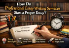 How Do Professional Essay Writing Services Start a Proper Essay?