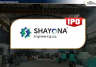 Shayona Engineering IPO GMP, Price, Dates & Review | Finowings