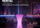 Cocktail Event Table Rental Dubai for Comfortable and Well-Planned Events