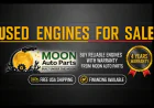 Used Engines For Sale – Buy Reliable Engines With Warranty From Moon Auto Parts